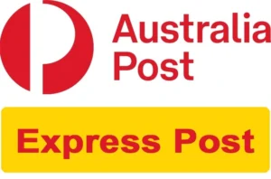 Australia Post Express Post logo – fast and reliable delivery service for live crickets in Queensland Australia